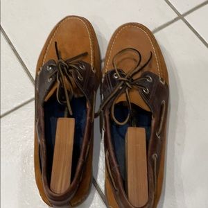 Like New Timberland boat shoes